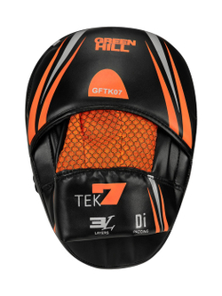 FMT-5260 Боксерские лапы TEK7 черно-оранжевый
