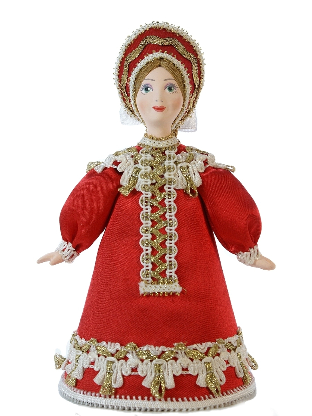 Кукла коллекционная в русском костюме