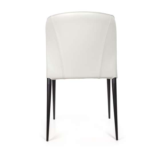 Стул Albert белая кожа