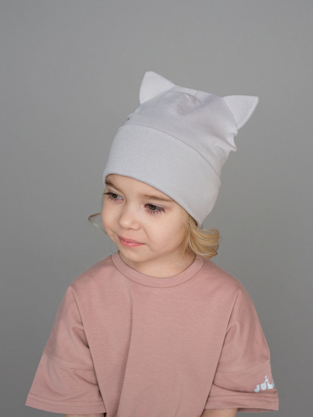 Шапка трикотажная КИС(Св.серый)