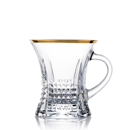 Набор чайных стаканов Rogaska Diamond Gold, 2 шт.