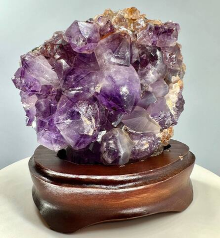 Друза Аметиста на подставке