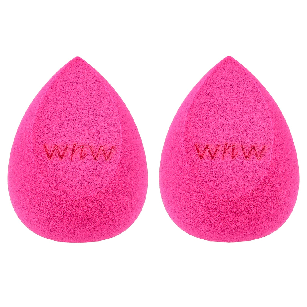 wet n wild, Double Tap, спонж для макияжа, розовый, 2 шт. в упаковке