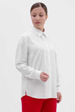 Блузка женская 3724зпв, белый #512Бел093724зпв