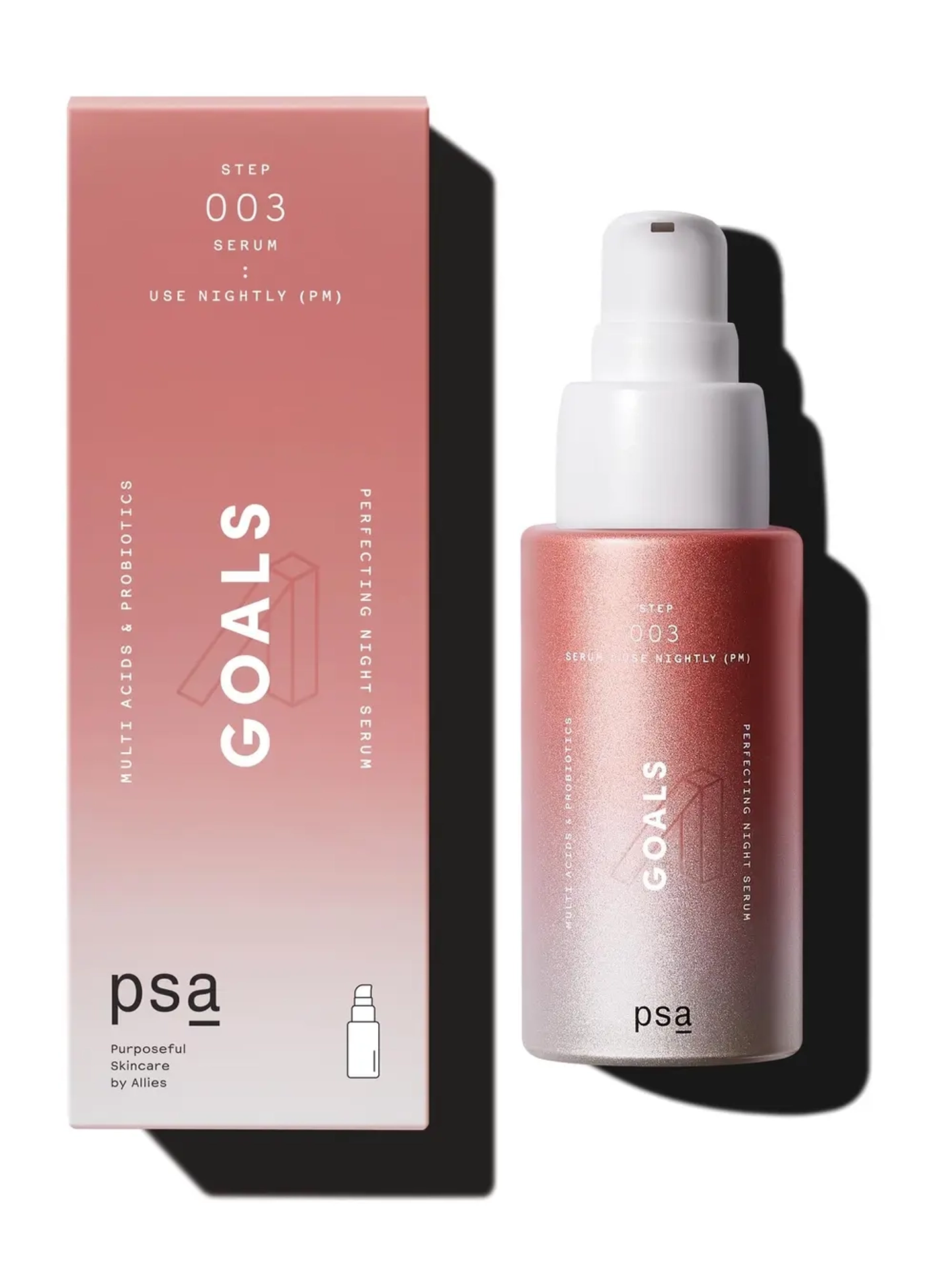 PSA Goals Multi Acids Probiotics Perfecting Night Serum 30ml