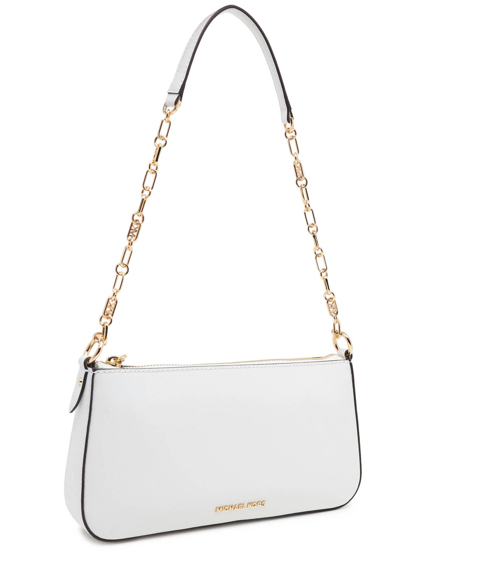 Кожаная Наплечная сумка Michael Kors - белый(32H3G8EW6L)