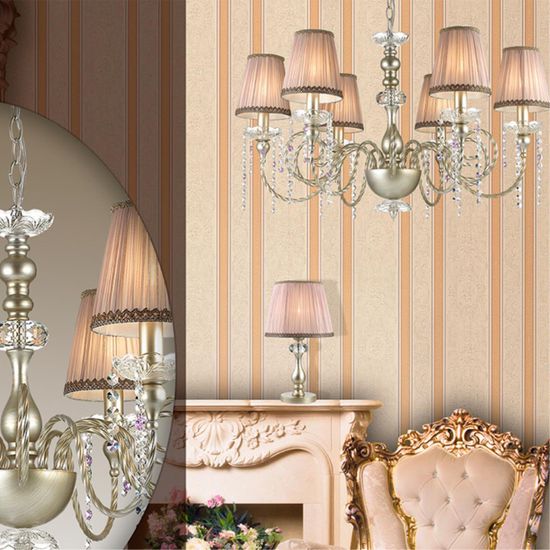 3390/1T CLASSIC ODL17 673 мат.зол/серебр.патина/хрусталь Настольная лампа E14 40W 220V AURELIA