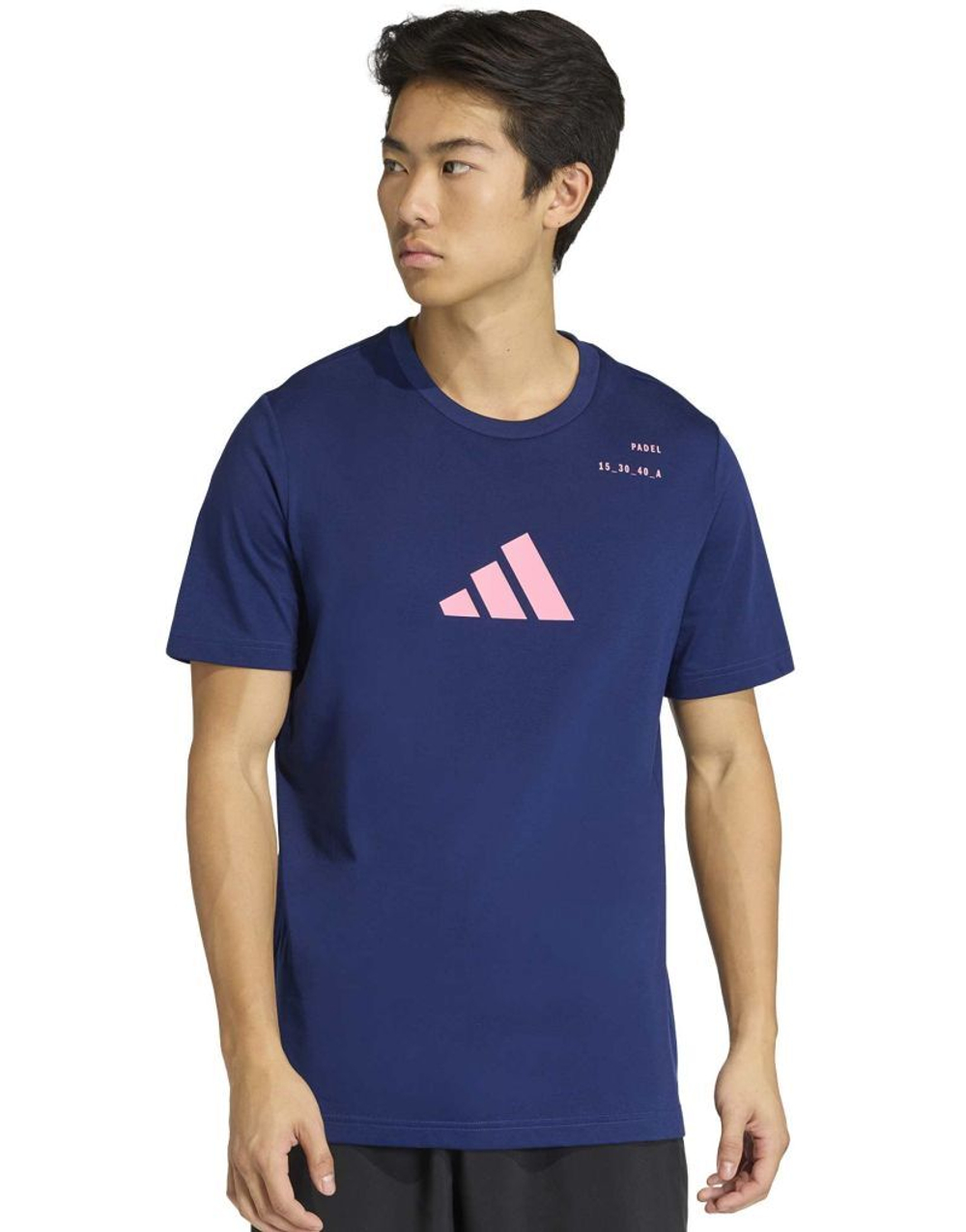 Теннисная футболка Adidas Padel Cat Graphic - dark blue