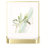 Фоторамка matinee, 31x8x39 см, матовая латунь