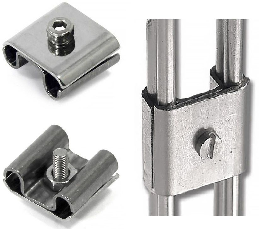 Кронштейн для крепления корзин кранцев между собой