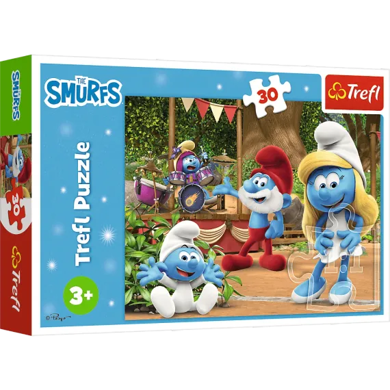 Pazl / Пазлы / Puzzles - "30" - Smurfette and Smurfs / The Smurfs