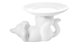 Блюдо на ножке Claystreet Котенок 18 см