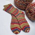 Носочная пряжа D&G YARN 75% меринос супервош 25% полиамид