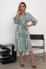 Платье Ричи  (мята) Р11-1033 Nikol (Акция)