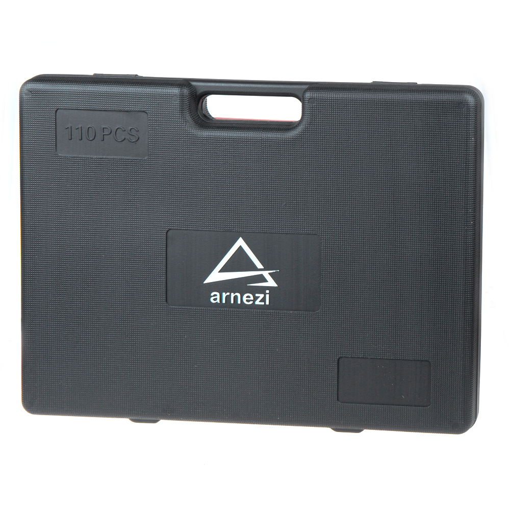 Набор метчиков и плашек 110пр. ARNEZI R5305003