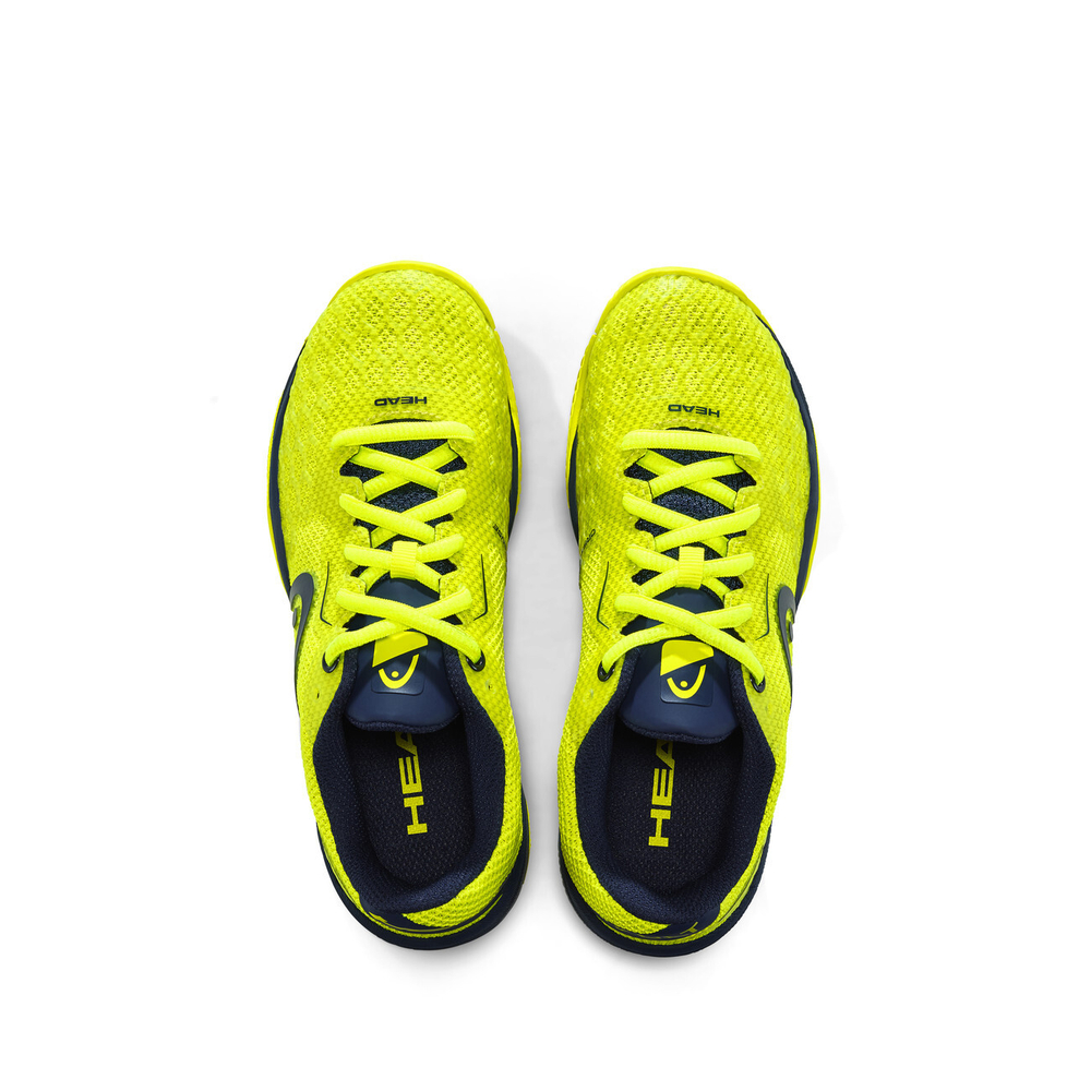 детские Кроссовки теннисные Head Revolt Pro 3.0 Junior - neon yellow/dark blue