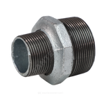 Ниппель переходной чугун оц Ду 40х32 (1 1/2"х1 1/4") НР Fittex PLUS