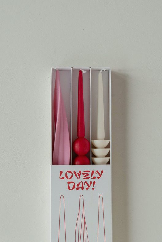 Набор из 3-х свечей / Lovely day