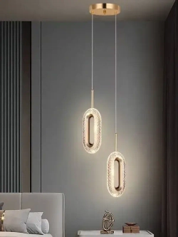 Подвесной светильник/ Люстра подвесная 36 Вт/ светодиодный LED 3 режима освещения (3000-6500 К)/ Акрил