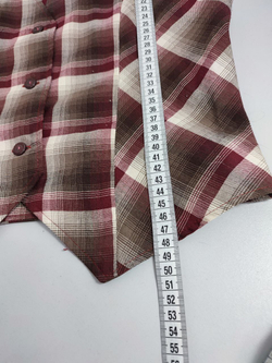 Жилетка в клетку на 13 лет