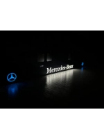 Рамка для номера с подсветкой BLOGO. Mercedes.