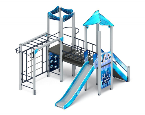 Детский игровой комплекс Волшебный город Снежная королева ДИК 2.19.05-02 Н=1500