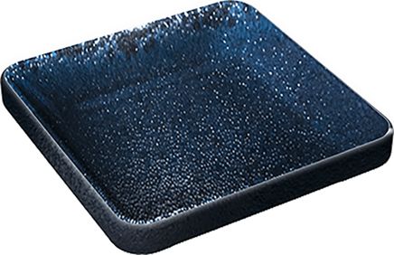NARA BLACK - Салатник квадратный 9х9 см , H=2.3 см 80 мл цвет: черный; керамика NARA BLACK артикул 7013209/021090, PLAYGROUND