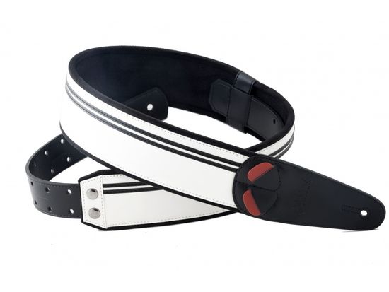 Ремень для гитары RightOn Straps Mojo Race B&W 8401070110767