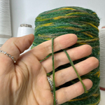 LIND - STOCK ITALY; меринос, альпака, п/а; 260м/100гр; цвет: секционная - зеленый, желтый, хаки