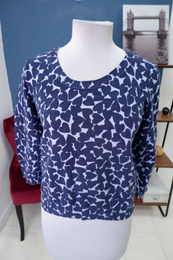 Джемпер H&M с принтом 46 размер