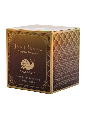 Крем для век Jant Blanc Snail Mucus Power Lift с муцином улитки Eye Cream 50 мл