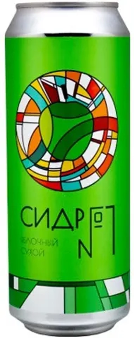 Сидр ДаДа Сидр №1 Сухой / DaDaCider Cider #1 0.5 - банка