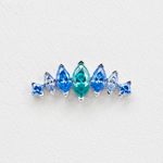 Orion tops with colored gems