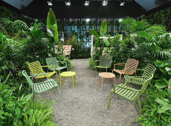 Журнальный столик Doga Ø50 см грушевый