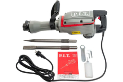 Отбойный молоток P.I.T. 42 Дж,1700 Вт, 1850уд/мин, залить масло п/экспл, HEX 30 мм GSH65-C4