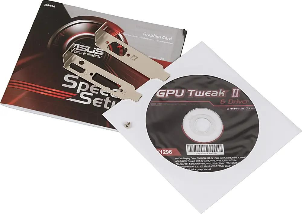 Видеокарта ASUS NVIDIA  GeForce GT 730 GT730-SL-2GD5-BRK 2ГБ GDDR5, Low Profile,  Ret