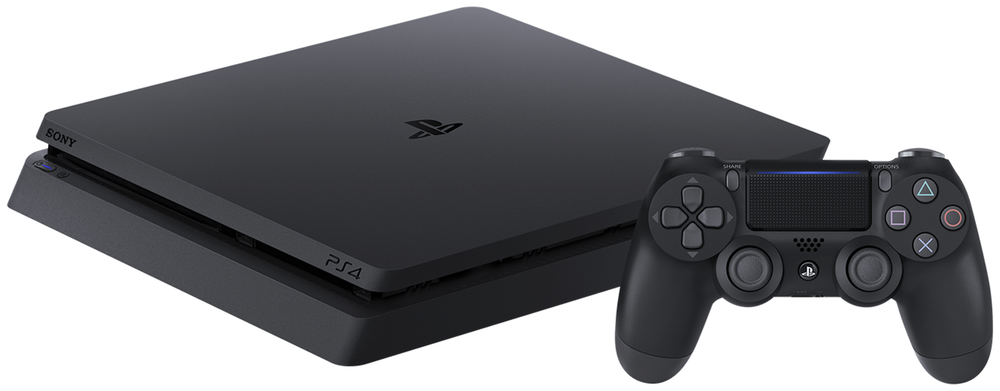 Sony PlayStation 4 Slim 1 ТБ GTS/HZD/SpiderM/PS+ 3мес