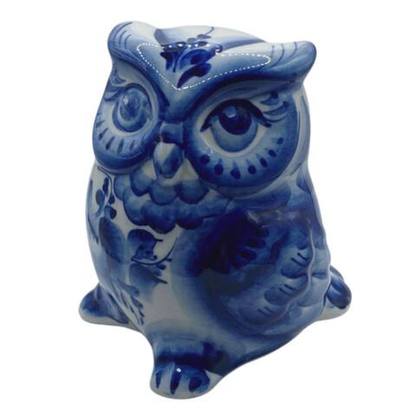 Фигурка Сова Филя гжель