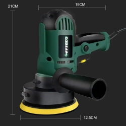 Шлифмашина полировальная сетевая ,Полировальная машинка для автомобиля, регулируемая скорость, 580 Вт, 2800 ОБ/мин, зеленый
