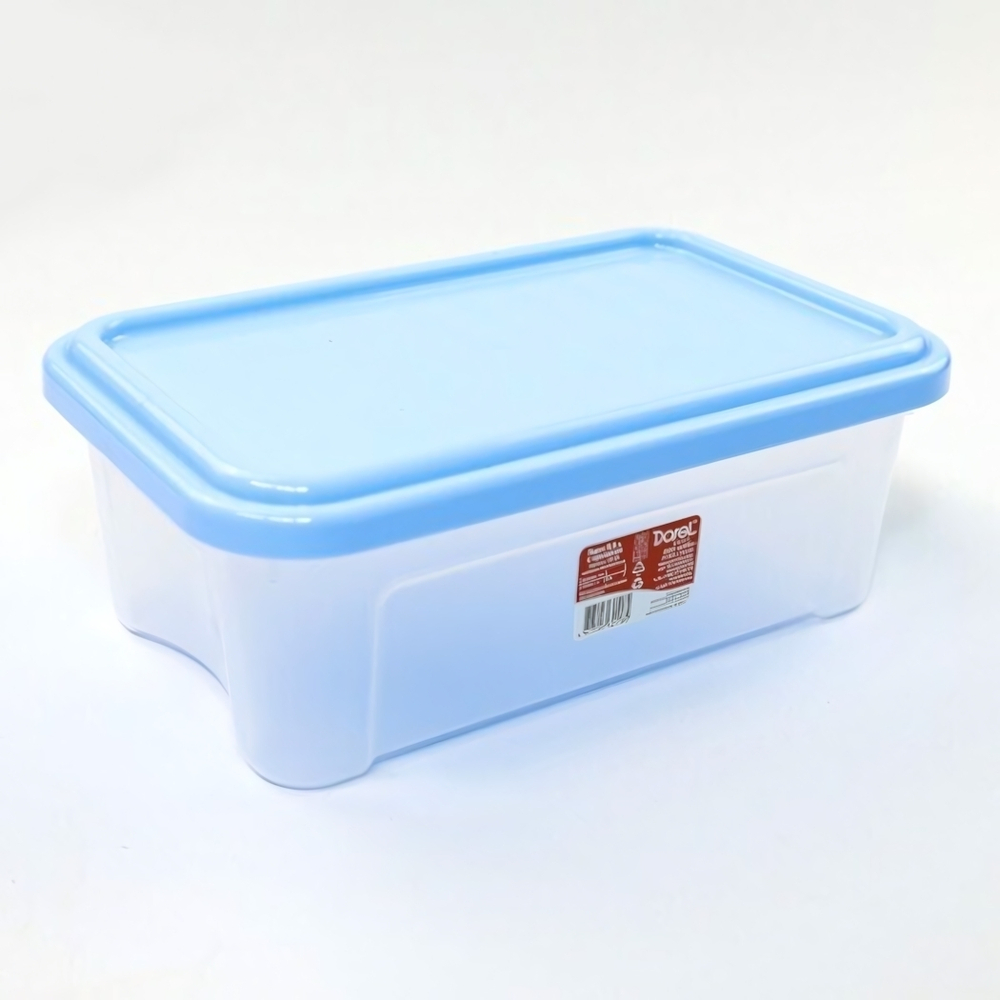Ящик с крышкой DARELBOX 2,5л 260*165*98 синий