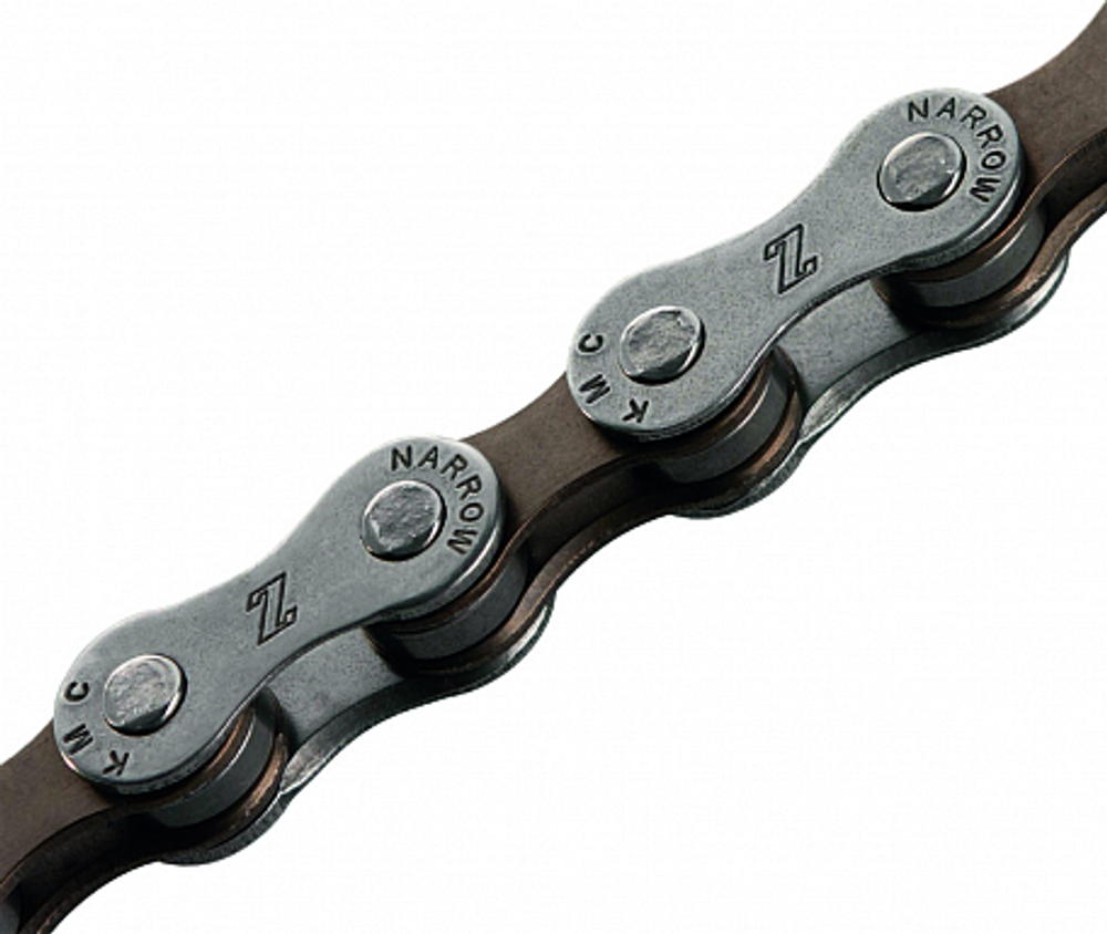 Цепь Z7 KMC 1/2"х3/32" 5-7 скоростей,116 звеньев с замком CL573R, арт 570006