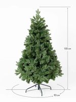 Искусственная ель «Барокко» (Литая+пвх) 180 см / 1.8 м