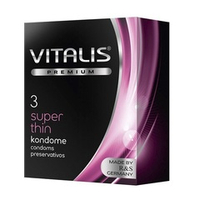 Презервативы Супер тонкие №3 Vitalis Premium Super Thin