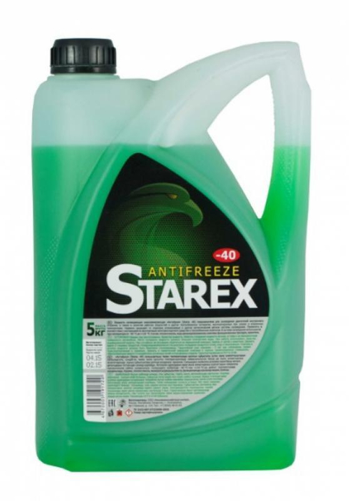 Антифриз STAREX Green -40  5кг