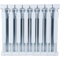 ROMMER Plus Bm 500  8 секции радиатор биметаллический (RAL9016)