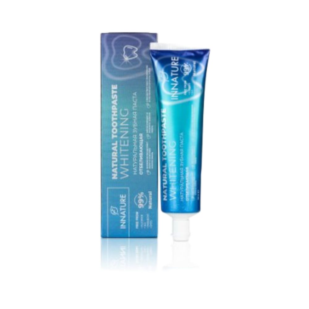 Натуральная зубная паста WHITENING Отбеливающая 100 мл (INNATURE)