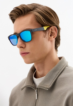 Спортивные очки HILX Unfold Matt Metallic Grey / Blue Polarized Lens