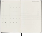 Еженедельник на 2025 год Moleskine PRO Weekly Vertical (DHB12PRO3) 13х21см твердая обложка черный