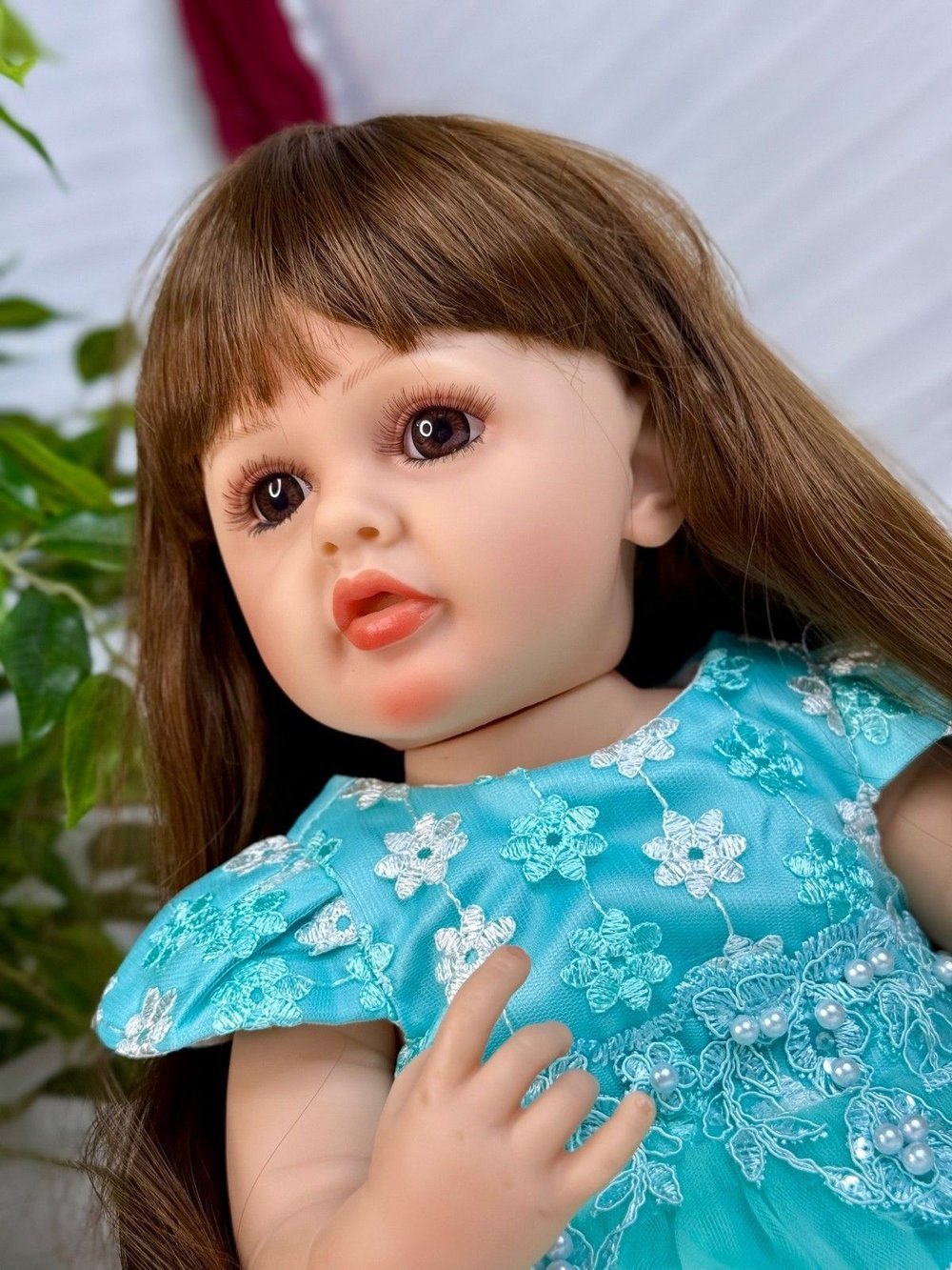 Кукла Реборн виниловая 55см (XZ-009)