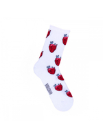 Носки медицинские женские Babushka, "Сердечки", белый, 36-40